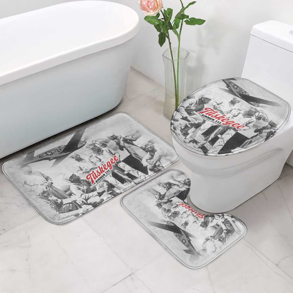 Tuskegee Airmen 332nd Fighter Group Bathroom Set Vintage-style War