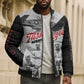 Tuskegee Airmen 332nd Fighter Group Bomber Puffer Jacket Vintage-style War
