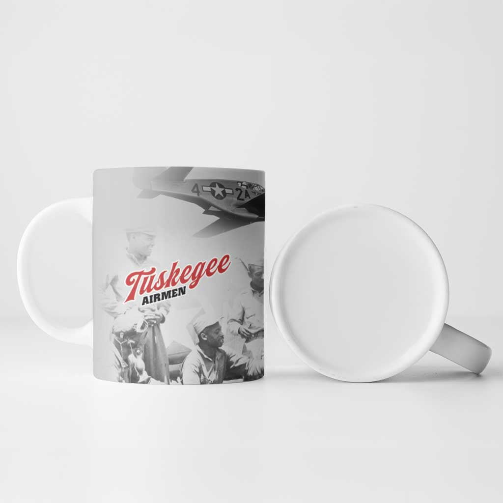 Tuskegee Airmen 332nd Fighter Group Ceramic Mug Vintage-style War