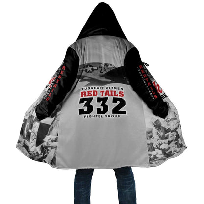 Tuskegee Airmen 332nd Fighter Group Cloak Vintage-style War