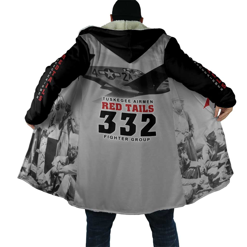 Tuskegee Airmen 332nd Fighter Group Cloak Vintage-style War
