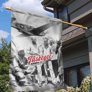Tuskegee Airmen 332nd Fighter Group Garden Flag Vintage-style War - African Pride