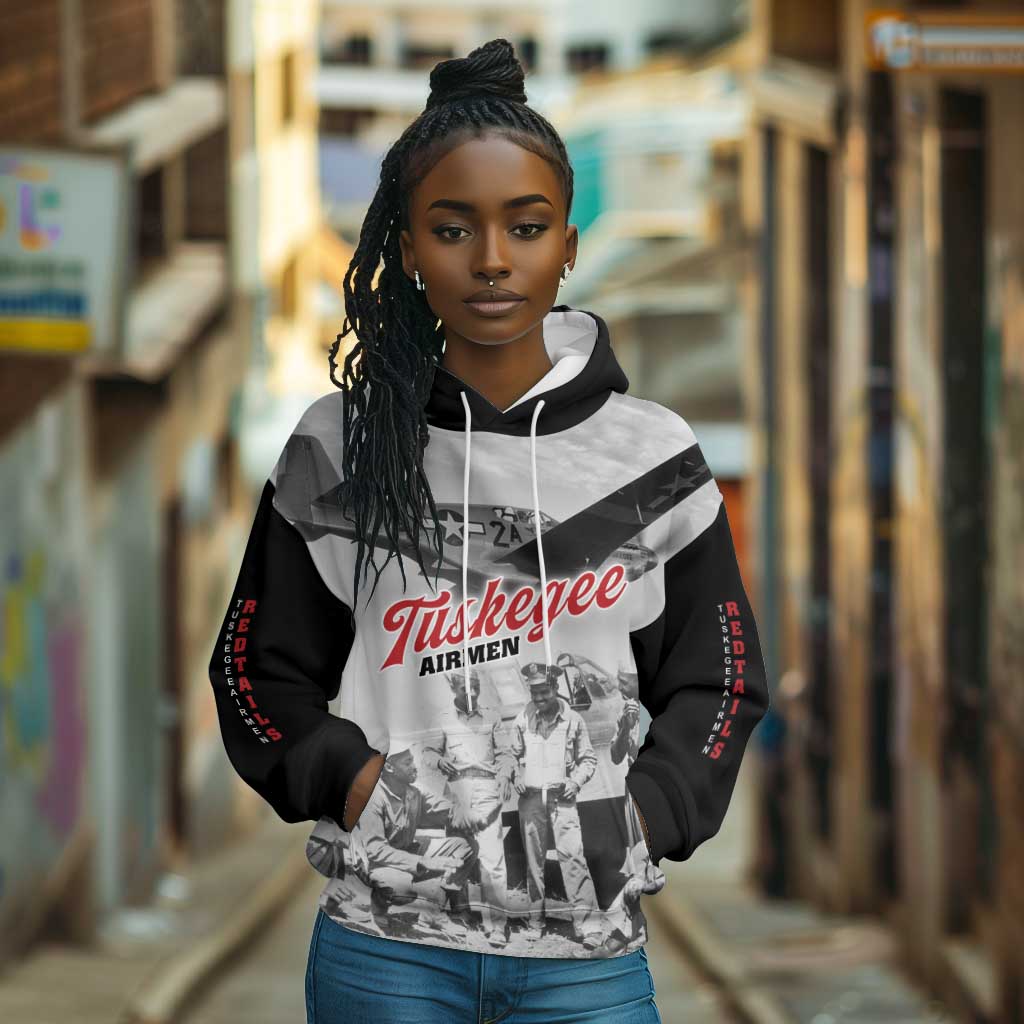 Tuskegee Airmen 332nd Fighter Group Hoodie Vintage-style War - African Pride
