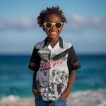 Tuskegee Airmen 332nd Fighter Group Kid Hawaiian Shirt Vintage-style War - African Pride