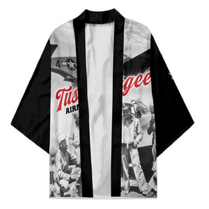 Tuskegee Airmen 332nd Fighter Group Kimono Vintage-style War