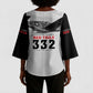 Tuskegee Airmen 332nd Fighter Group Kimono Sleeve Blouse Vintage-style War