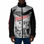 Tuskegee Airmen 332nd Fighter Group Padded Jacket Vintage-style War