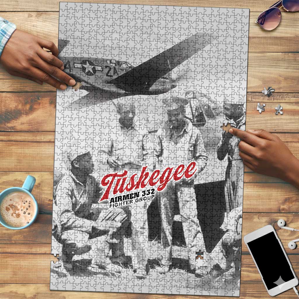 Tuskegee Airmen 332nd Fighter Group Puzzle Vintage-style War
