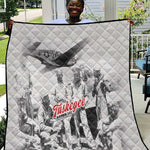 Tuskegee Airmen 332nd Fighter Group Quilt Vintage-style War - African Pride