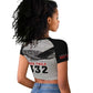 Tuskegee Airmen 332nd Fighter Group Raglan Cropped T shirt Vintage-style War - African Pride