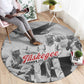 Tuskegee Airmen 332nd Fighter Group Round Carpet Vintage-style War - African Pride