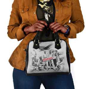 Tuskegee Airmen 332nd Fighter Group Shoulder Handbag Vintage-style War - African Pride
