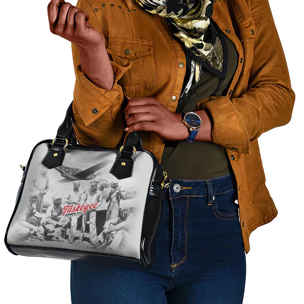 Tuskegee Airmen 332nd Fighter Group Shoulder Handbag Vintage-style War - African Pride