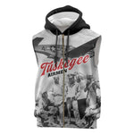 Tuskegee Airmen 332nd Fighter Group Sleeveless Zip Hoodie Vintage-style War - African Pride