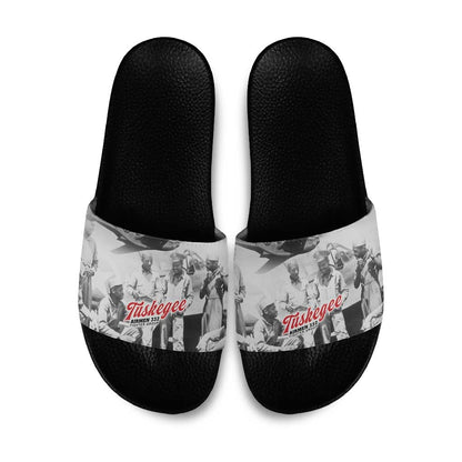 Tuskegee Airmen 332nd Fighter Group Slide Sandals Vintage-style War