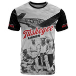 Tuskegee Airmen 332nd Fighter Group T shirt Vintage-style War - African Pride