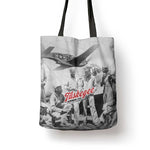 Tuskegee Airmen 332nd Fighter Group Tote Bag Vintage-style War