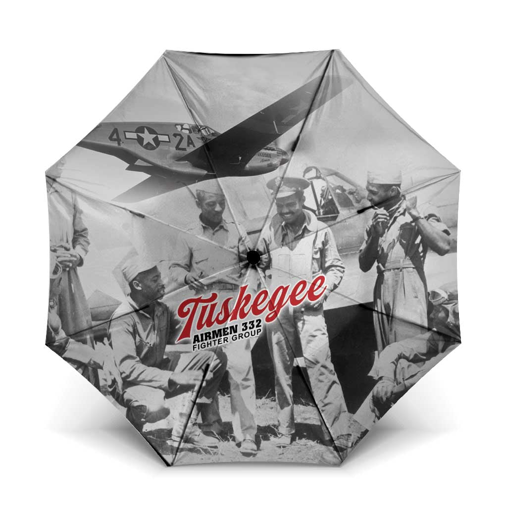Tuskegee Airmen 332nd Fighter Group Umbrella Vintage-style War