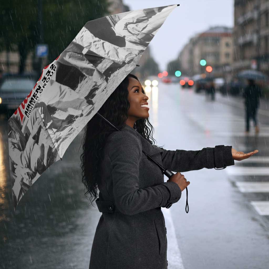 Tuskegee Airmen 332nd Fighter Group Umbrella Vintage-style War
