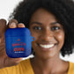 Afro-Haitians World Football 2026 AirPods Case Haiti est de Retour Blue Voodoo Veve Spirits