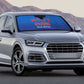 Afro-Haitians World Football 2026 Auto Sun Shade Haiti est de Retour Blue Voodoo Veve Spirits
