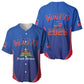 Afro-Haitians World Football 2026 Baseball Jersey Haiti est de Retour Blue Voodoo Veve Spirits LT9