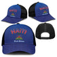 Afro-Haitians World Football 2026 Baseball Net Cap Haiti est de Retour Blue Voodoo Veve Spirits - African Pride