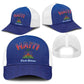 Afro-Haitians World Football 2026 Baseball Net Cap Haiti est de Retour Blue Voodoo Veve Spirits - African Pride