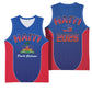 Afro-Haitians World Football 2026 Basketball Jersey Haiti est de Retour Blue Voodoo Veve Spirits - African Pride