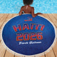 Afro-Haitians World Football 2026 Beach Blanket Haiti est de Retour Blue Voodoo Veve Spirits - African Pride