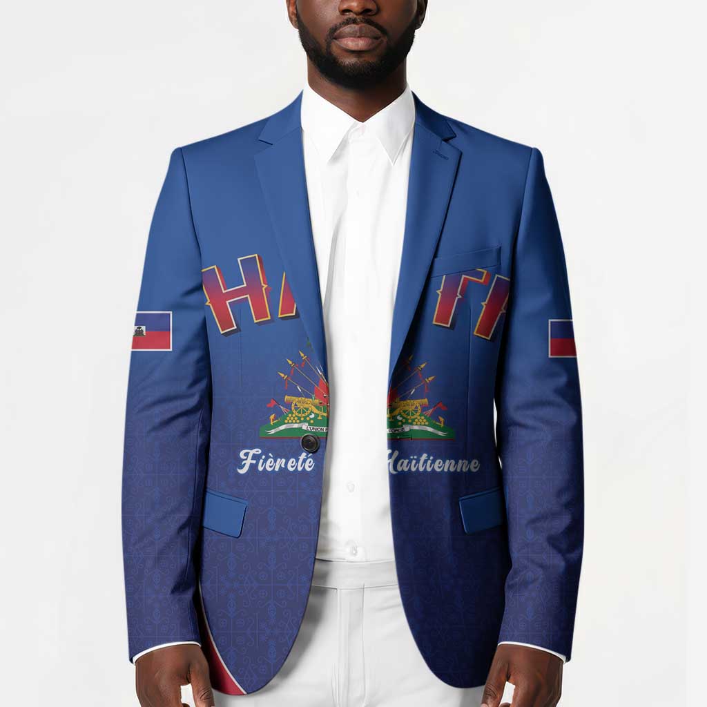 Afro-Haitians World Football 2026 Blazer Haiti est de Retour Blue Voodoo Veve Spirits
