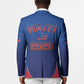 Afro-Haitians World Football 2026 Blazer Haiti est de Retour Blue Voodoo Veve Spirits