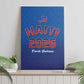 Afro-Haitians World Football 2026 Canvas Wall Art Haiti est de Retour Blue Voodoo Veve Spirits - African Pride