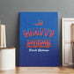 Afro-Haitians World Football 2026 Canvas Wall Art Haiti est de Retour Blue Voodoo Veve Spirits - African Pride