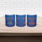 Afro-Haitians World Football 2026 Ceramic Mug Haiti est de Retour Blue Voodoo Veve Spirits
