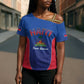 Afro-Haitians World Football 2026 Cross Shoulder Shirt Haiti est de Retour Blue Voodoo Veve Spirits