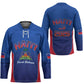 Afro-Haitians World Football 2026 Hockey Jersey Haiti est de Retour Blue Voodoo Veve Spirits