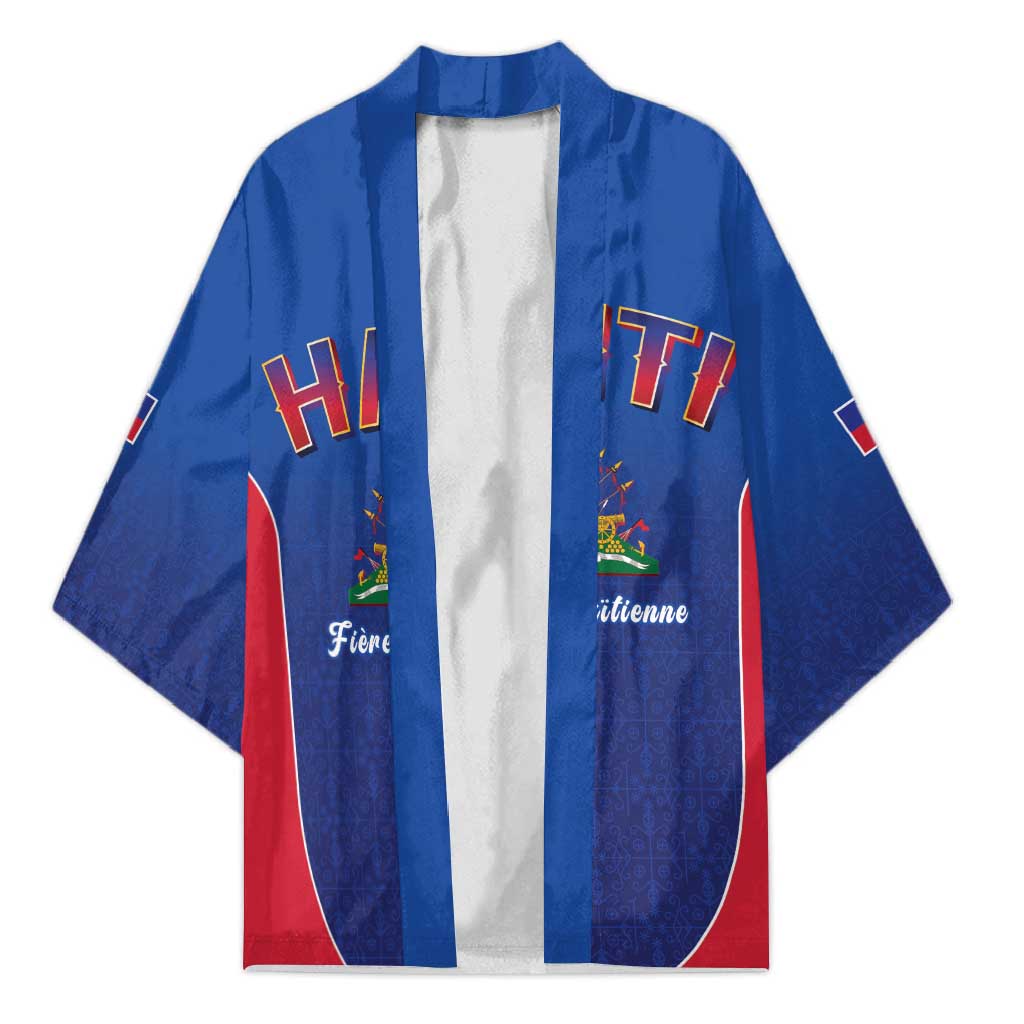 Afro-Haitians World Football 2026 Kimono Haiti est de Retour Blue Voodoo Veve Spirits