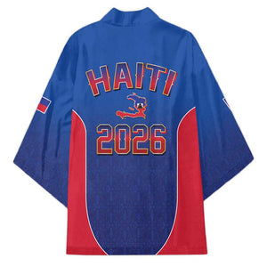 Afro-Haitians World Football 2026 Kimono Haiti est de Retour Blue Voodoo Veve Spirits