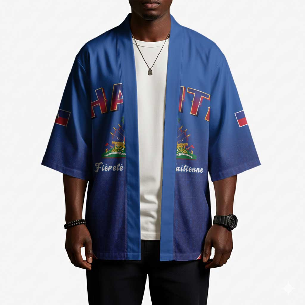 Afro-Haitians World Football 2026 Kimono Haiti est de Retour Blue Voodoo Veve Spirits