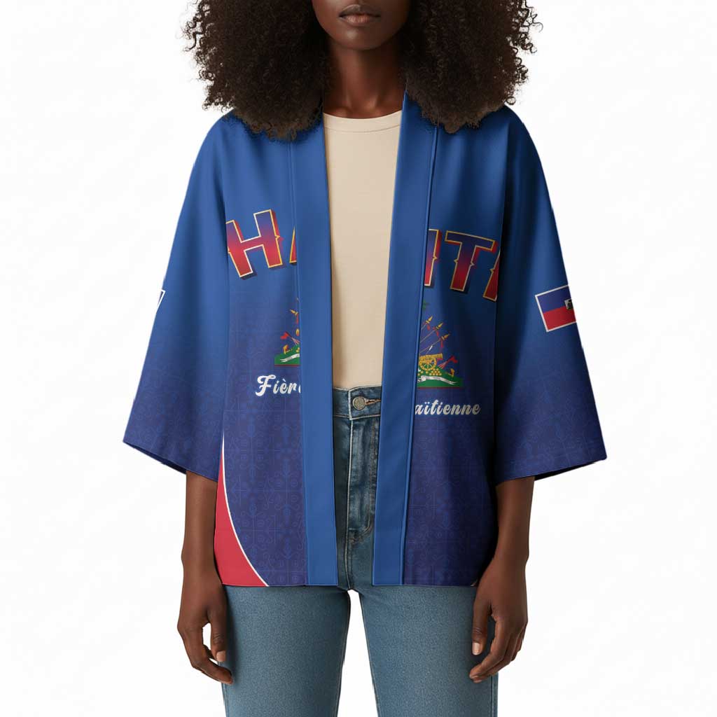Afro-Haitians World Football 2026 Kimono Haiti est de Retour Blue Voodoo Veve Spirits