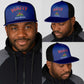 Afro-Haitians World Football 2026 Mesh Trucker Cap Haiti est de Retour Blue Voodoo Veve Spirits - African Pride