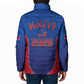 Afro-Haitians World Football 2026 Padded Jacket Haiti est de Retour Blue Voodoo Veve Spirits