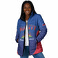 Afro-Haitians World Football 2026 Padded Jacket Haiti est de Retour Blue Voodoo Veve Spirits