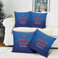 Afro-Haitians World Football 2026 Pillow Cover Haiti est de Retour Blue Voodoo Veve Spirits