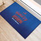 Afro-Haitians World Football 2026 Rubber Doormat Haiti est de Retour Blue Voodoo Veve Spirits - African Pride