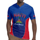 Afro-Haitians World Football 2026 Rugby Jersey Haiti est de Retour Blue Voodoo Veve Spirits LT9