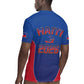Afro-Haitians World Football 2026 Rugby Jersey Haiti est de Retour Blue Voodoo Veve Spirits LT9