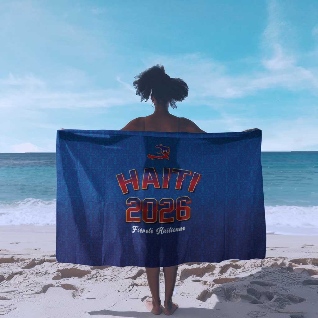 Afro-Haitians World Football 2026 Sarong Haiti est de Retour Blue Voodoo Veve Spirits - African Pride