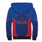 Afro-Haitians World Football 2026 Sherpa Hoodie Haiti est de Retour Blue Voodoo Veve Spirits - African Pride
